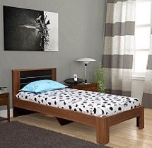 ADS Campus Single Bed - Wenge/Walnut