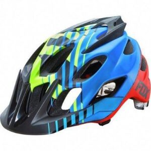 Fox men?s flux savant MTB helmet-Blue