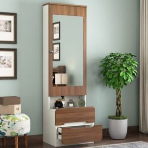 Lorraine Dressing Table(Exotic Teak Finish)