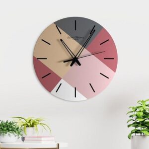 Colour Palette Wall Clock