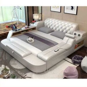 Smart Ultra Modern Luxury Bed With couch