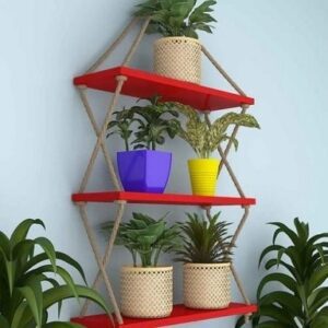 Wooden shelf for flower pot 36x12 inch