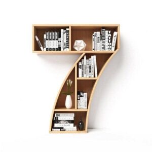 Number 7 book shelf