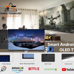 TANRAC 55″ 4K & 3D Ready Smart Android LED TV