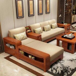 Wood Decor Solid Wood Sofa Set