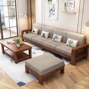 Sheesham Wood Sofa Set