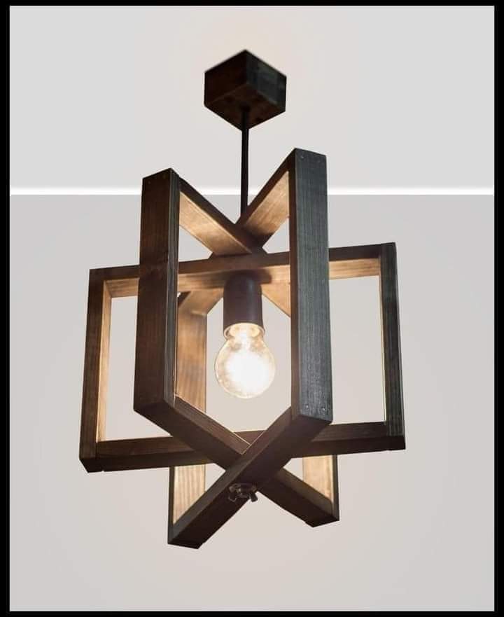 Vintage Hanging Ceiling Light and Lamp for Home, Living Room