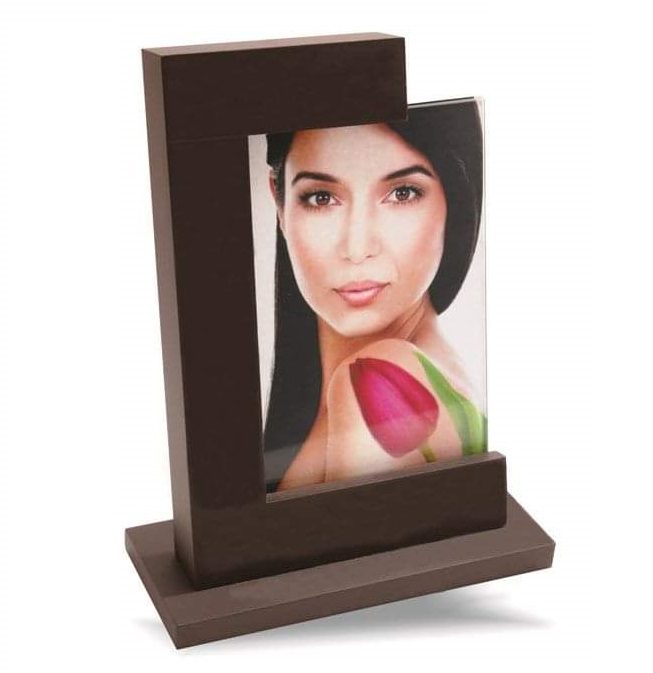 Double Shade Photo Frame Double Sided Wooden Picture Frame