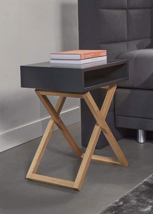 ADS Zoom X-shaped Leg Cute Side Table