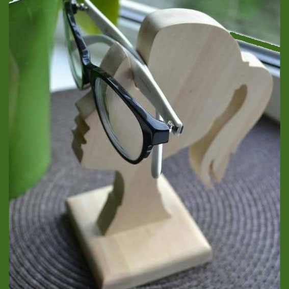 ADS face wooden stand for spects