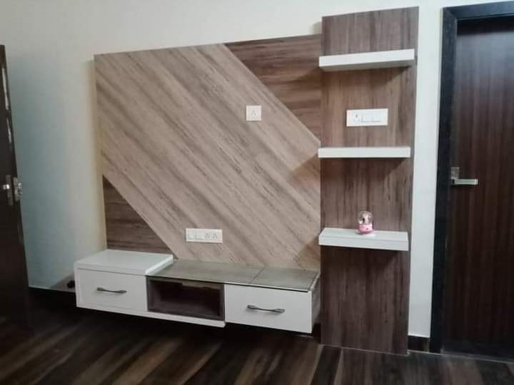 Furniture Panel Wall Mounted Plywood Tv Unit Adscart