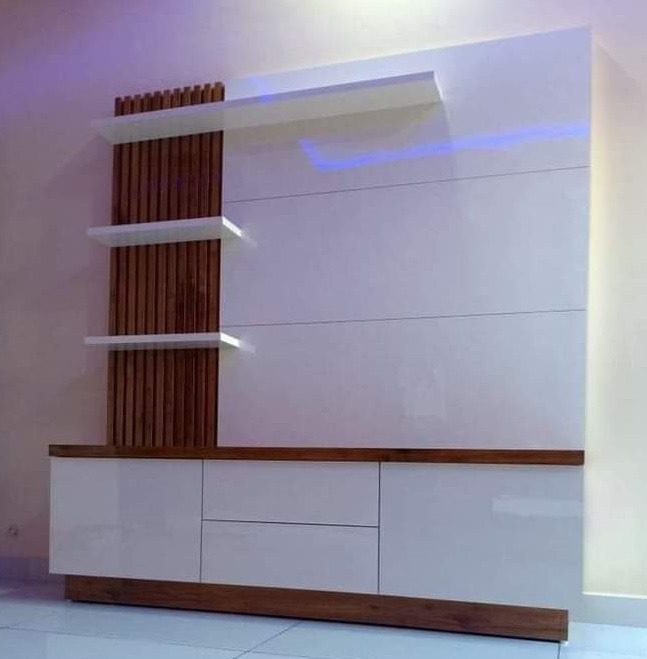 White Wall Mountain Tv Unit For Latest Design ADSCART