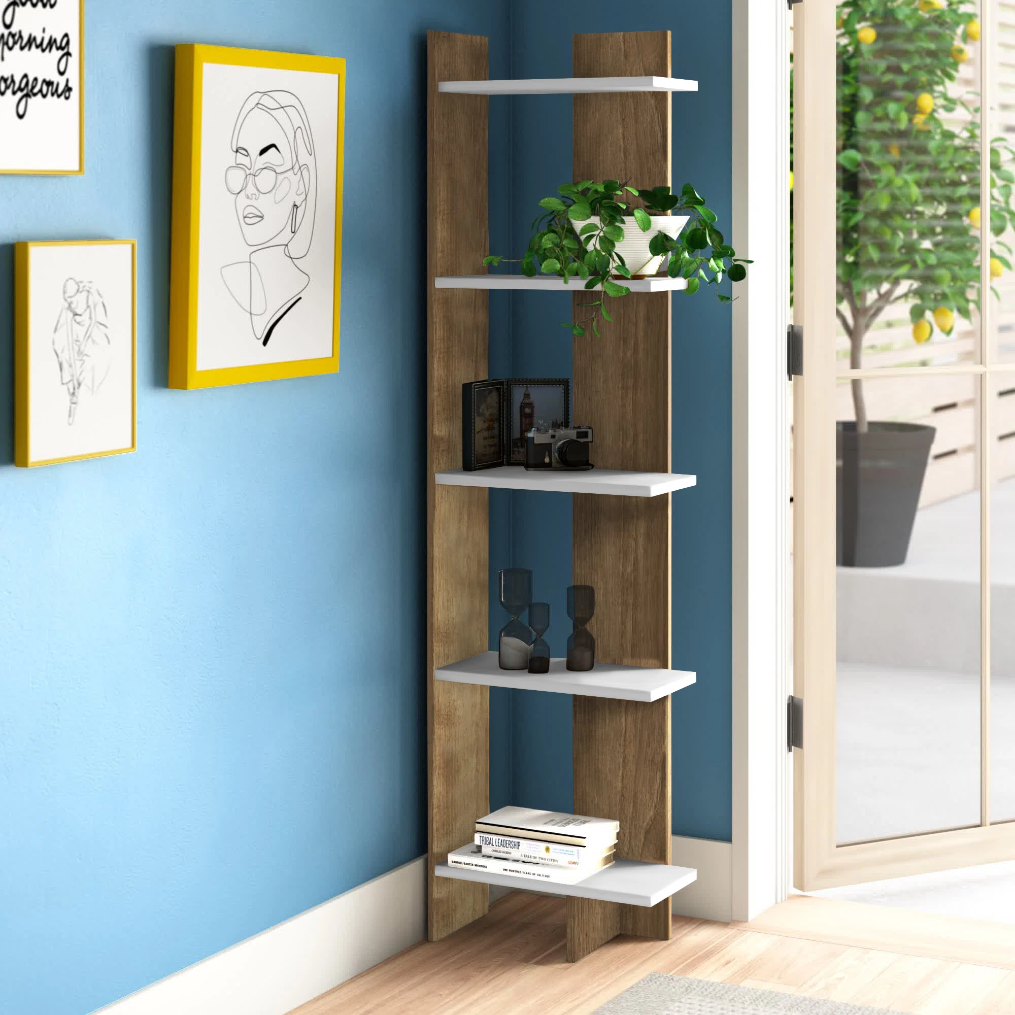 Bookcase Bookshelf Shelving Unit