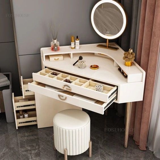 Ads Cart  Corner Dressing Table