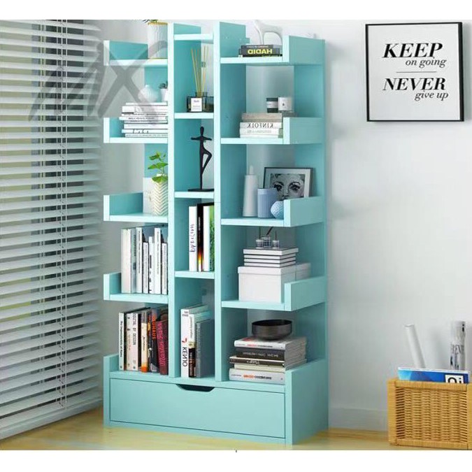 Cabinet Retro Decoration Book Shelf