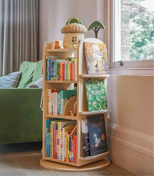 Book Rack For Kid Home Cabinet Bookcase Furniture Display Shelf