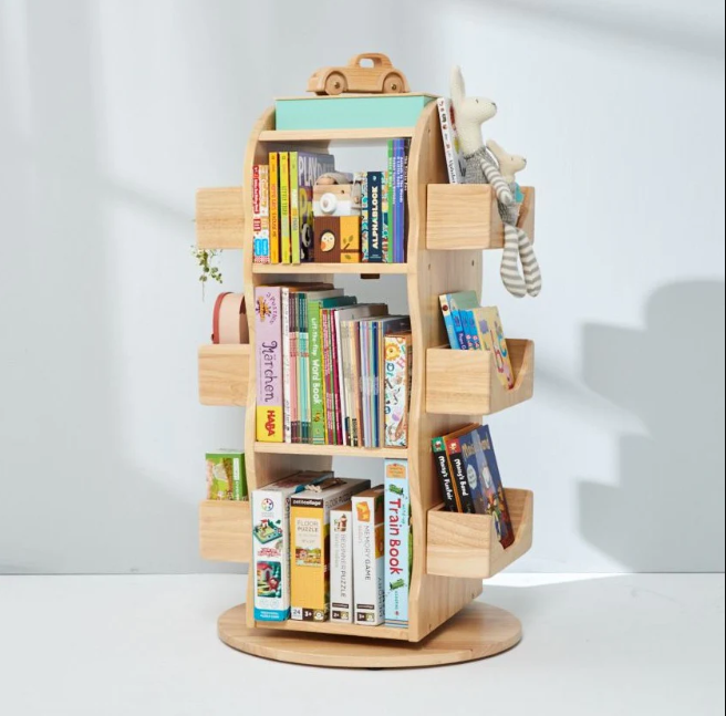 Book Rack For Kid Home Cabinet Bookcase Furniture Display Shelf